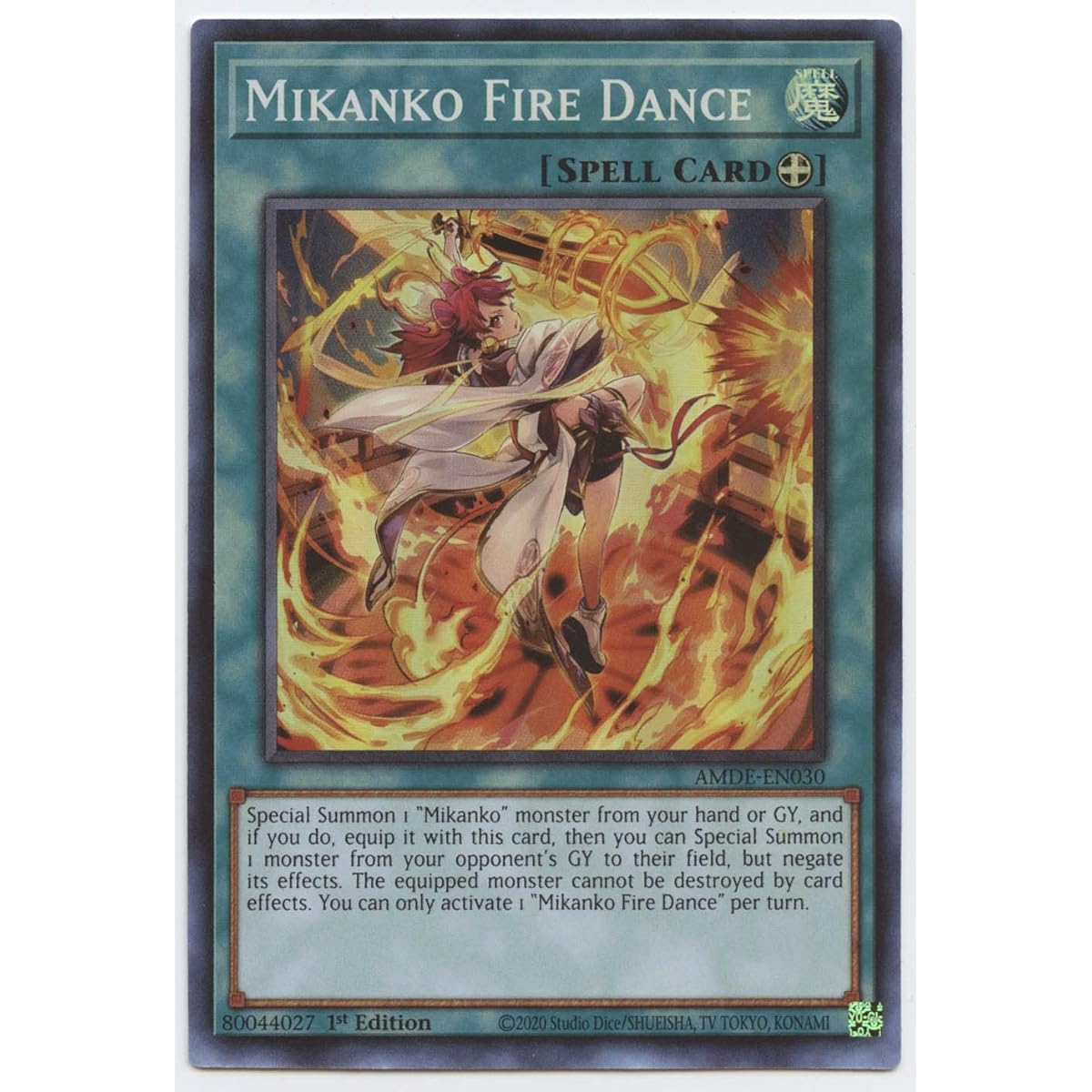 Mikanko Fire Dance -AMDE-EN030-Super Rare-Part 1