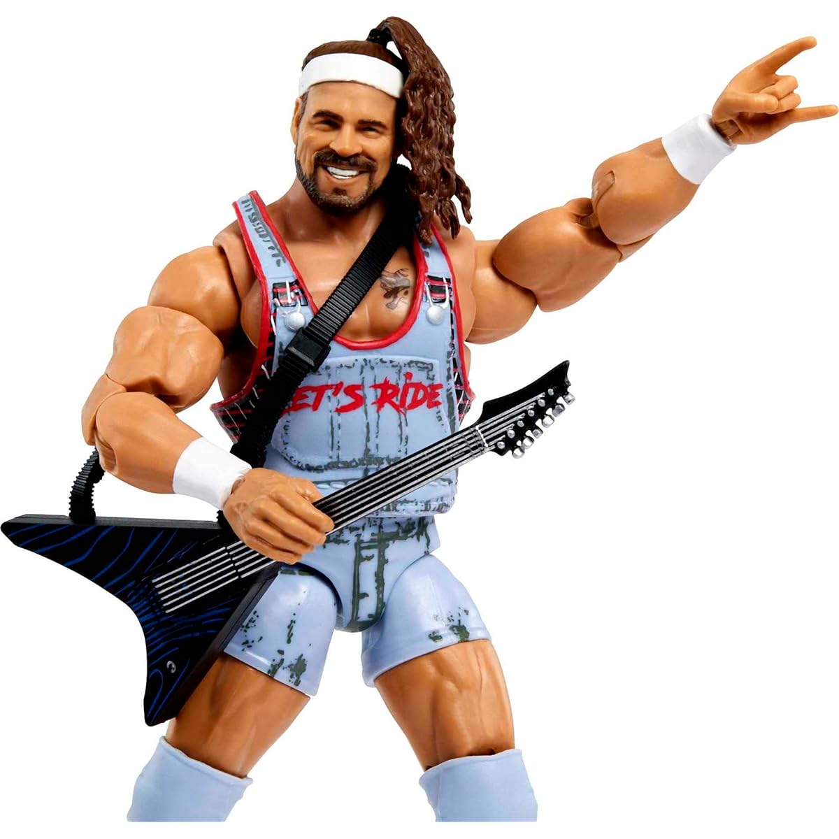 WWE Rick Boog Elite Collection Action Figure Deluxe Articulation Authentic Details Iconic Accessories 6"