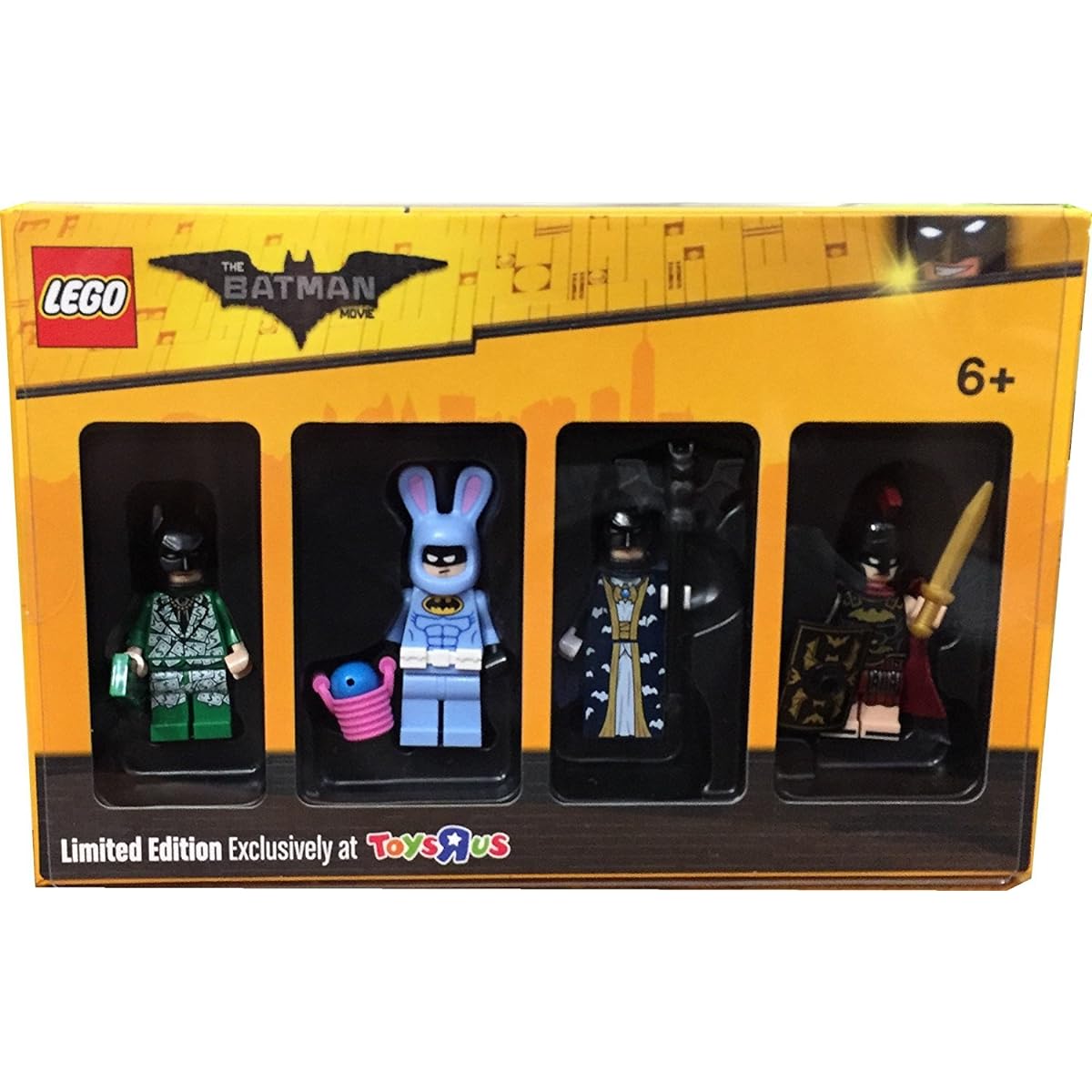 LEGO BLOCKTOBER THE BATMAN MOVIE Limited Edition Exclusively at ToysRus Batman the Movie Collection 4 Minifigures Toys'R'Us Exclusive Set