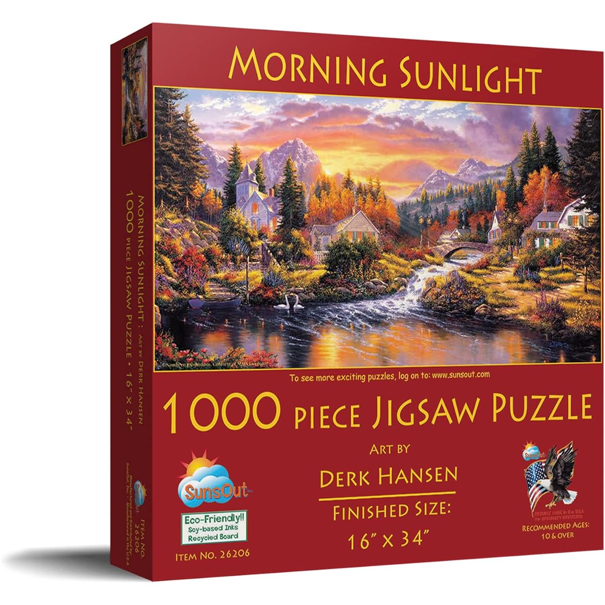 Morning Sunlight 1000 pc Jigsaw Puzzle by SunsOut