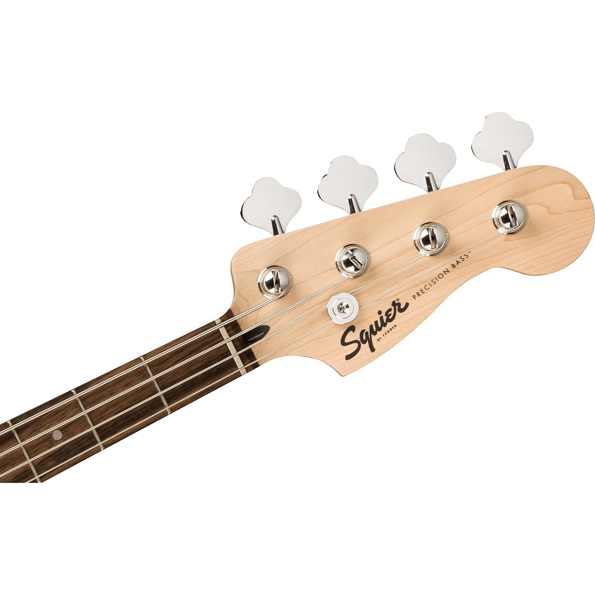 Fender Squier by Fender Squier Electric Bass Squier Sonic™ Precision Bass®, Laurel Fingerboard, White Pickguard, Black with soft case