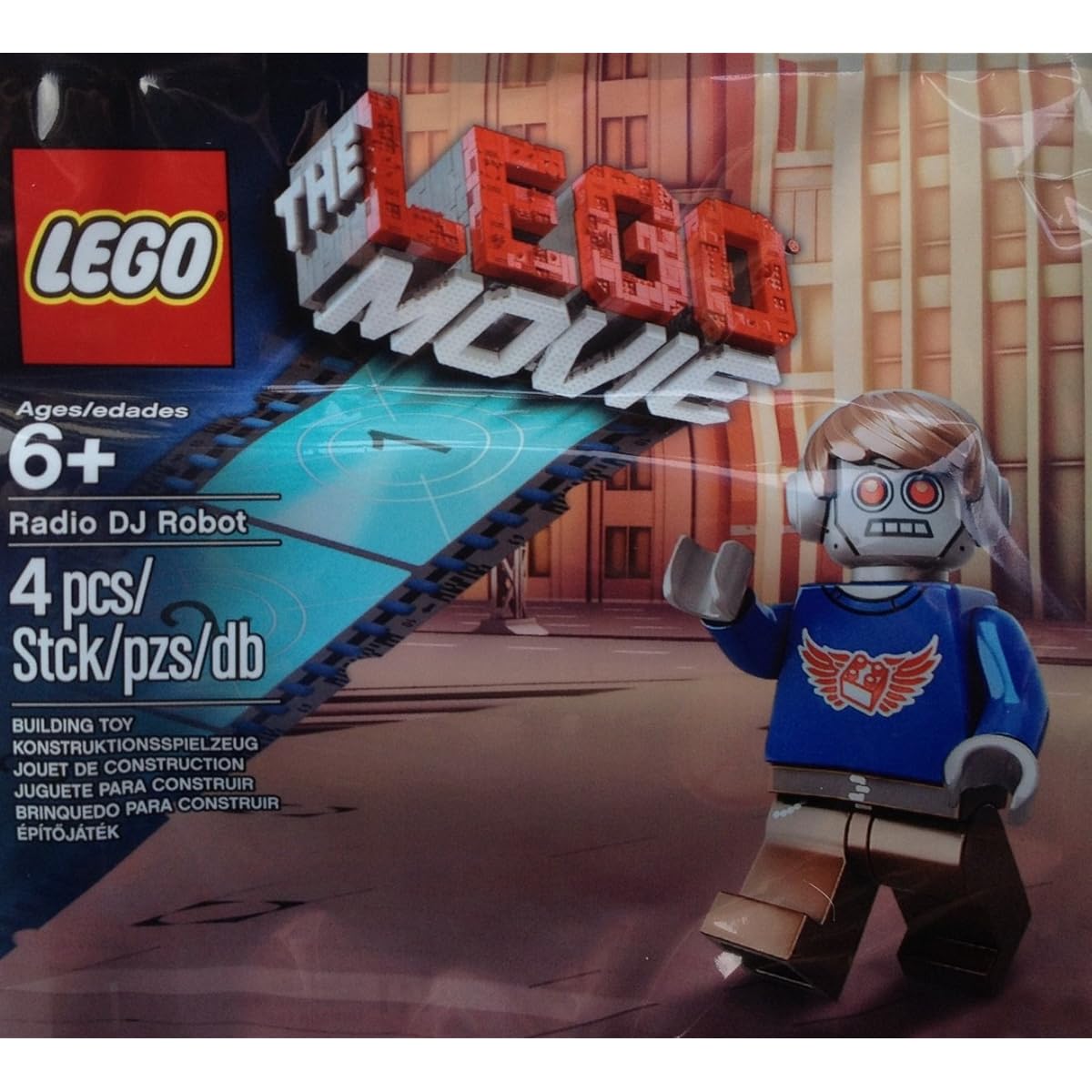 Lego Movie Exclusive Limited Edition Minifigure - Radio DJ Robot (5002203)