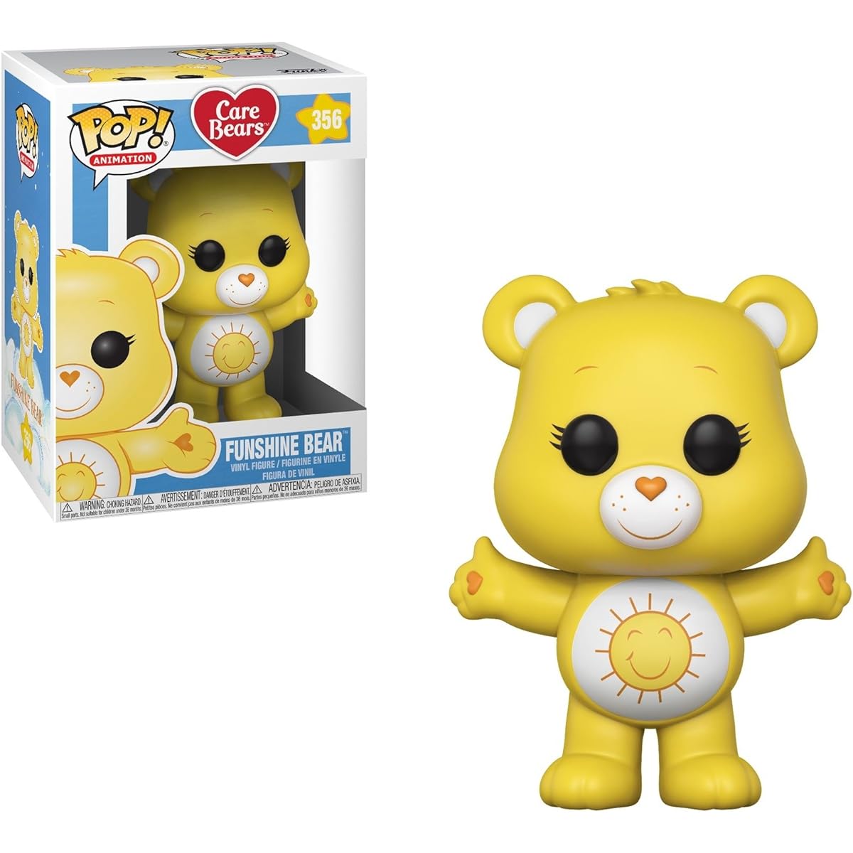 Funko - Figurine Bisounours - Funshine Bear Pop 10cm - 0889698267199