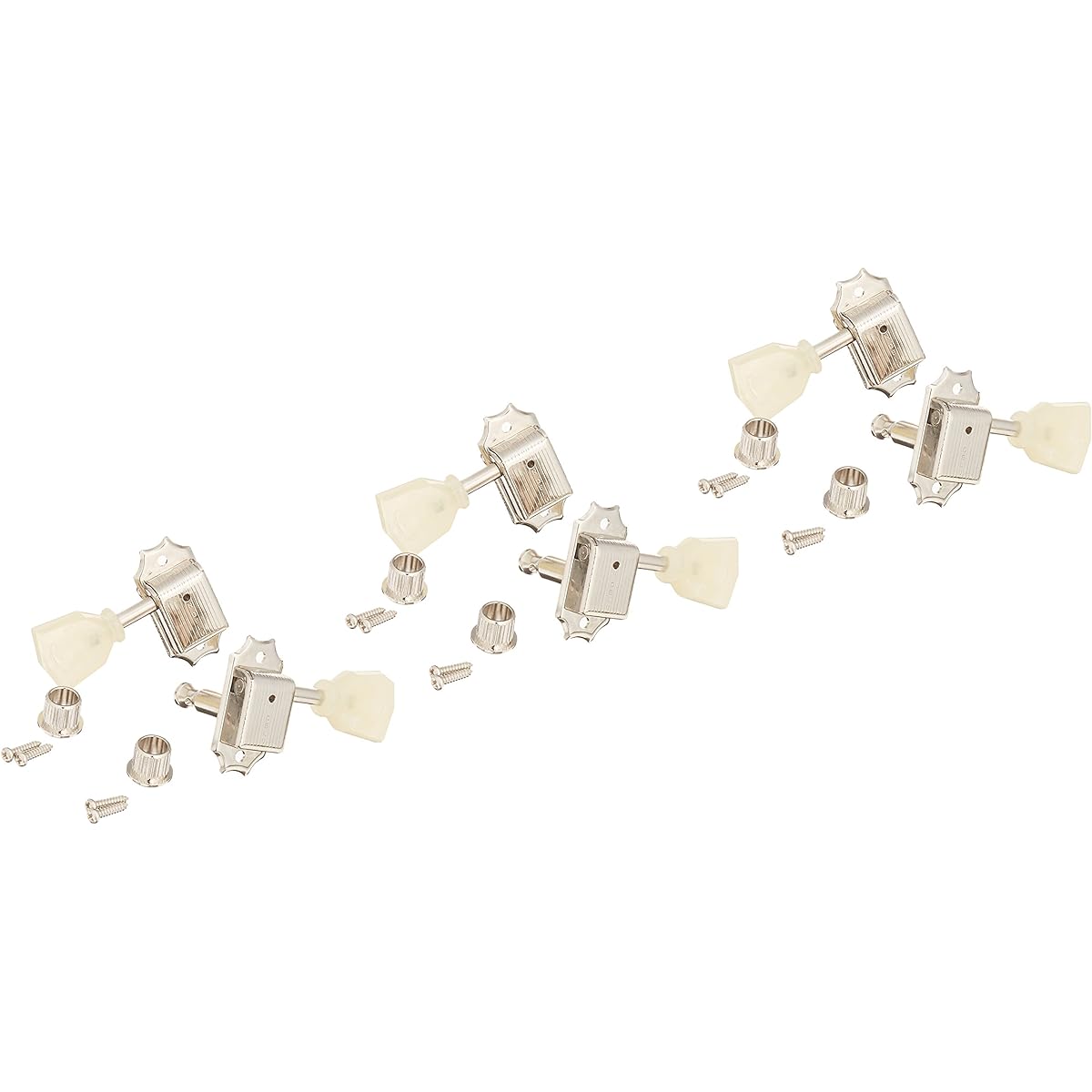 Krewson Guitar Peg 3per Side/PB/Nickel