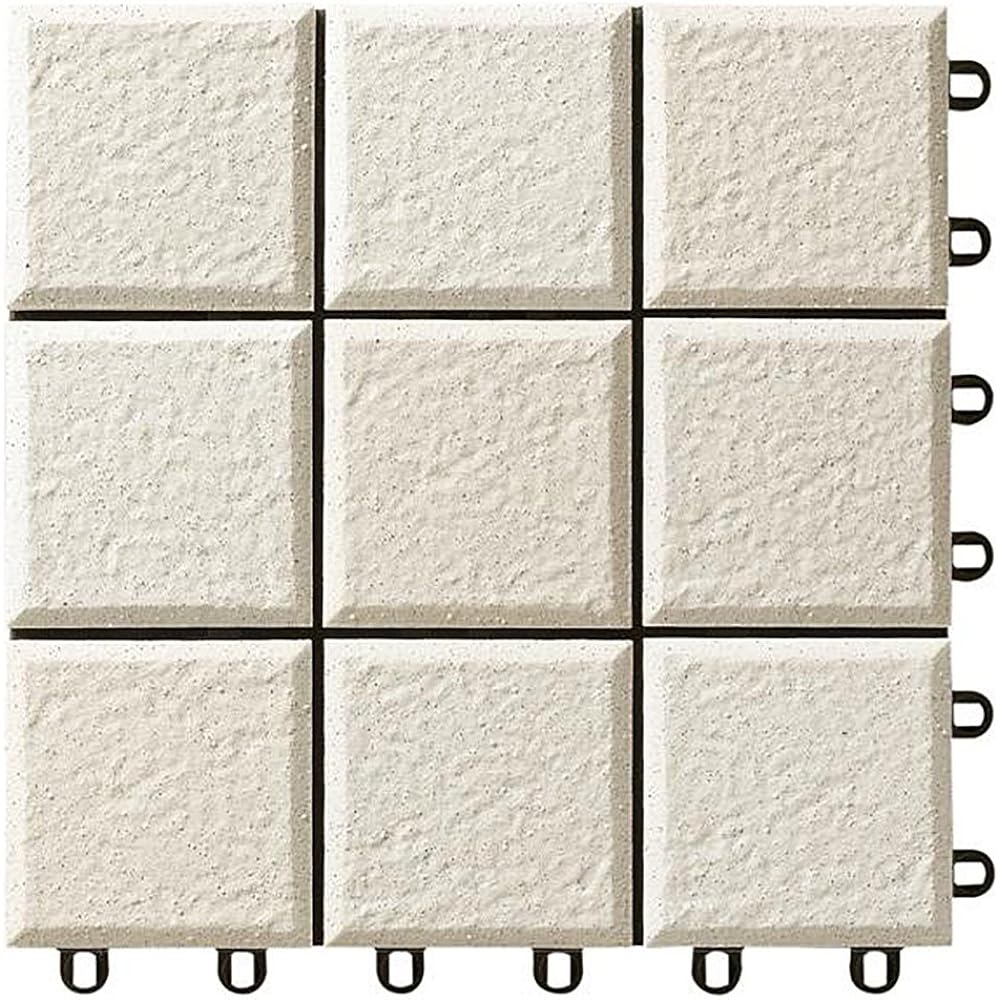 TOTO Outdoor Joint Tile Bersea MG Series Set of 10 Warm Gray AP10MG02UFRJ (MG0210) Color Mixed Type