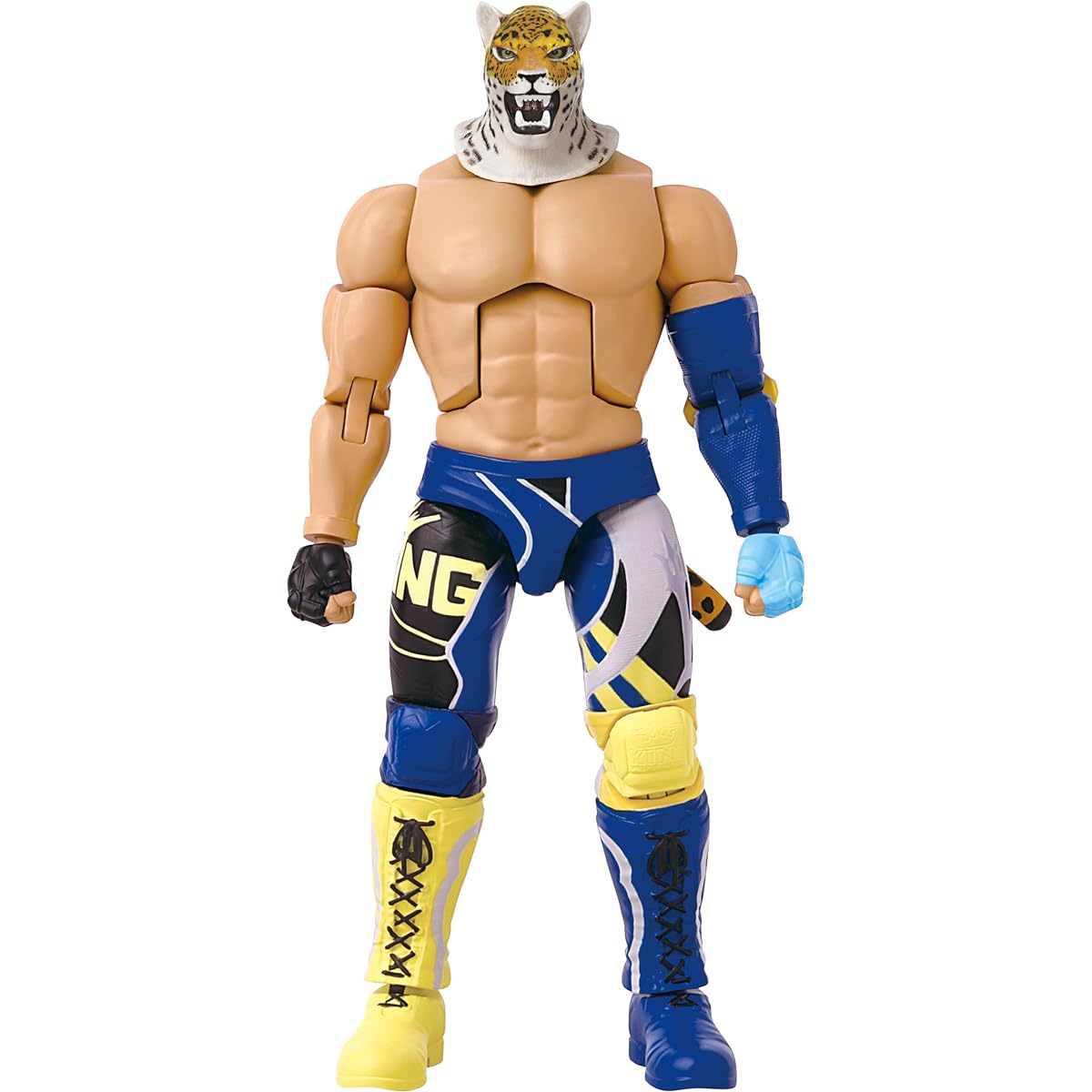 BANDAI Game Dimensions Tekken King Action Figure | 17cm King Figure with 17 Joints and Accessories Based on the Tekken Video Game | Action Figure Girls and Boys Toys