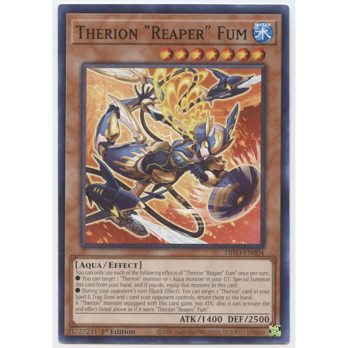 Therion Reaper Fum - DIFO-EN004 - Common - 1st Edition.