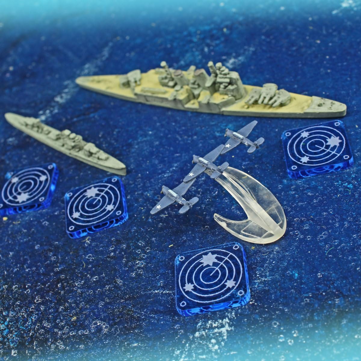 Scanner Blip Tokens (10, Fluorescent Blue)