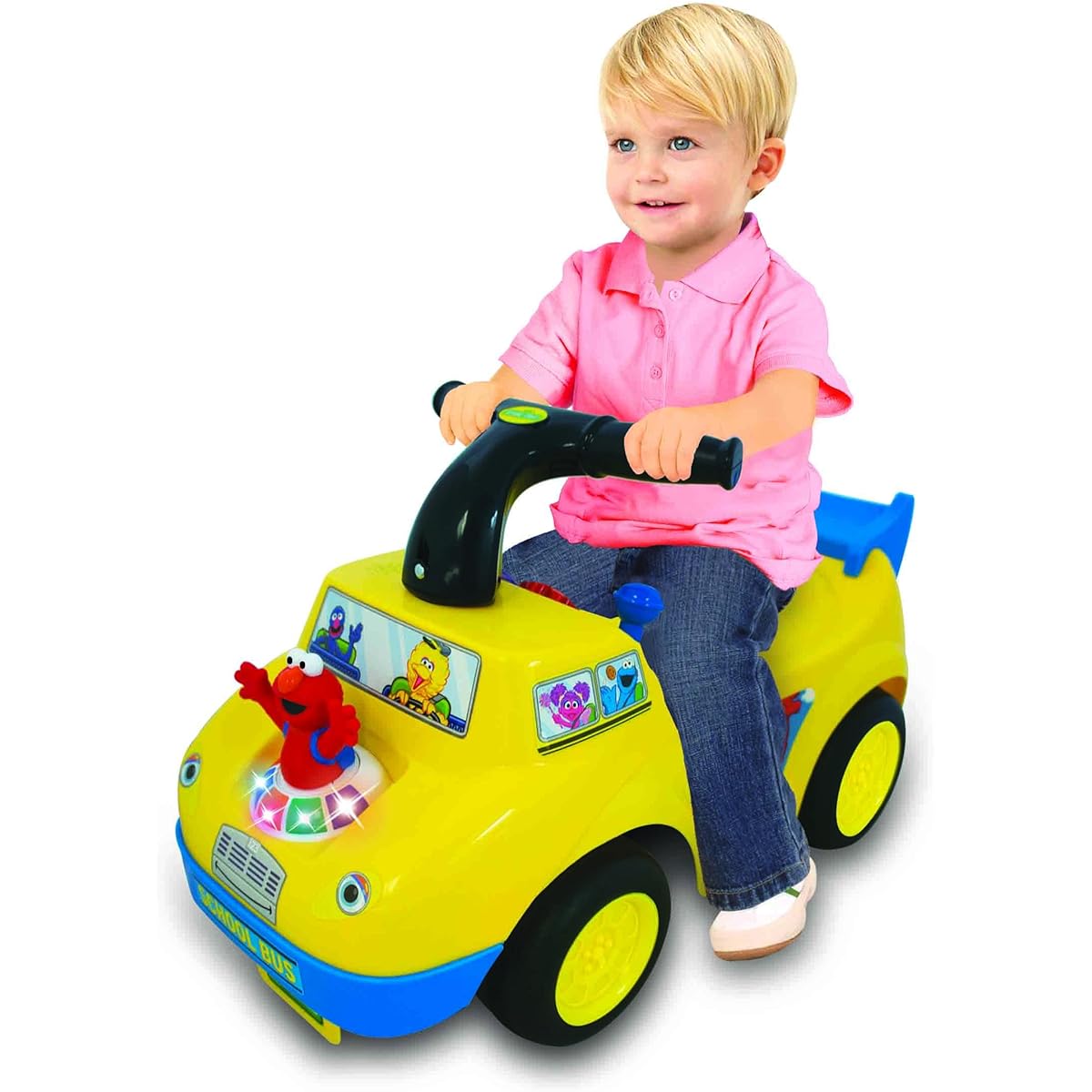 Sesame Street Elmo School Bus Vehicle