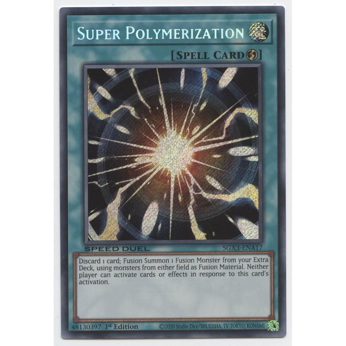 Super Polymerization - SGX3-ENA17 - Secret Rare - 1st Edition