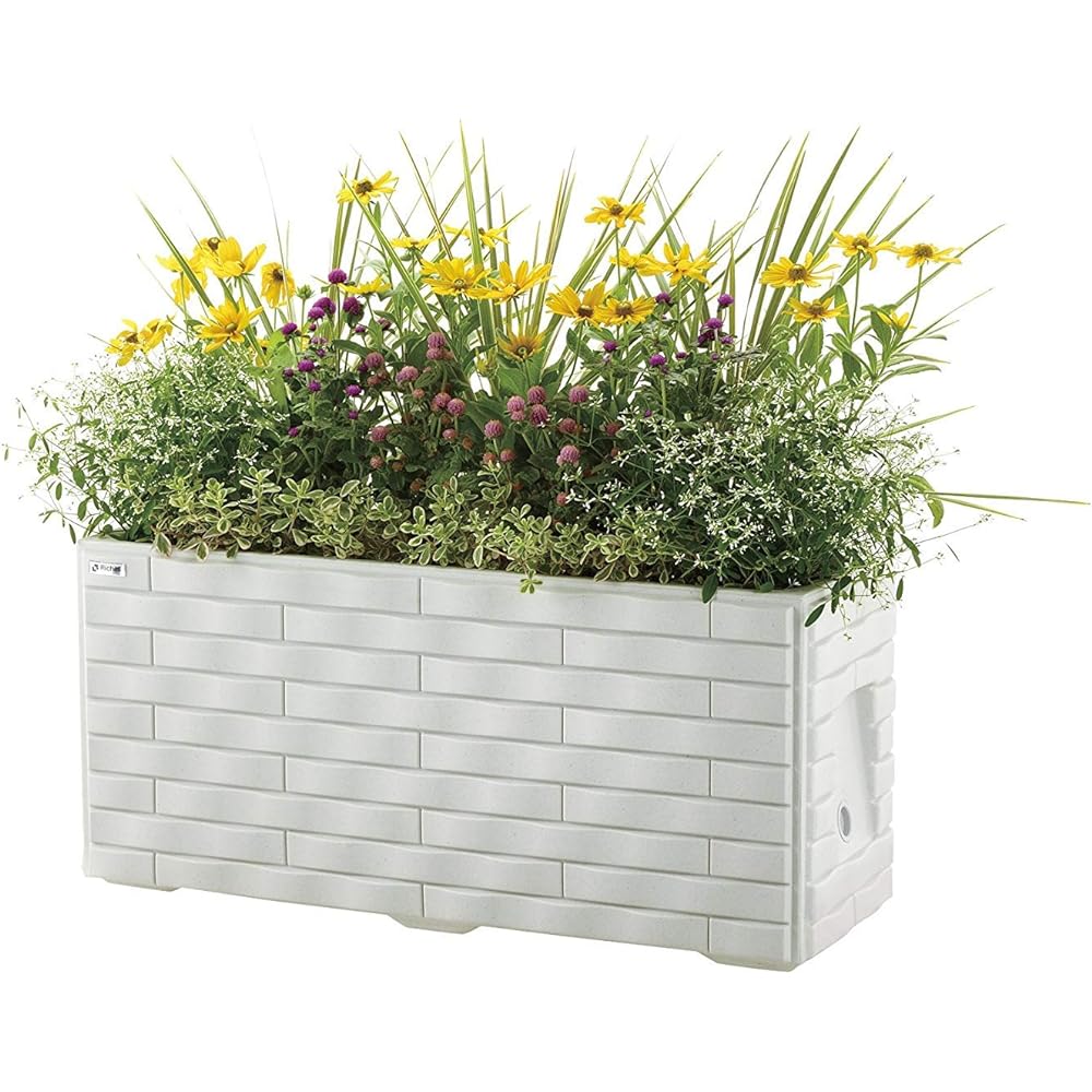Richel Town Planter WS Slim 90 Type Tile Sand Gray