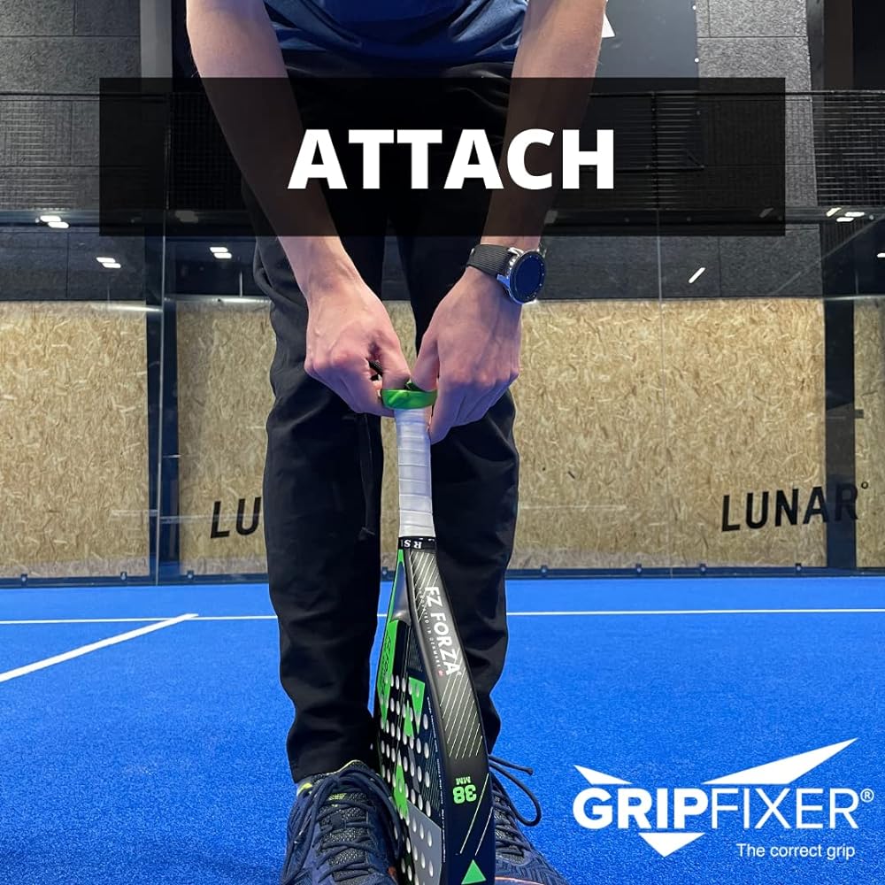 GRIPFIXER Padel Grip Trainer - Padel Training Equipment - Grip Aid