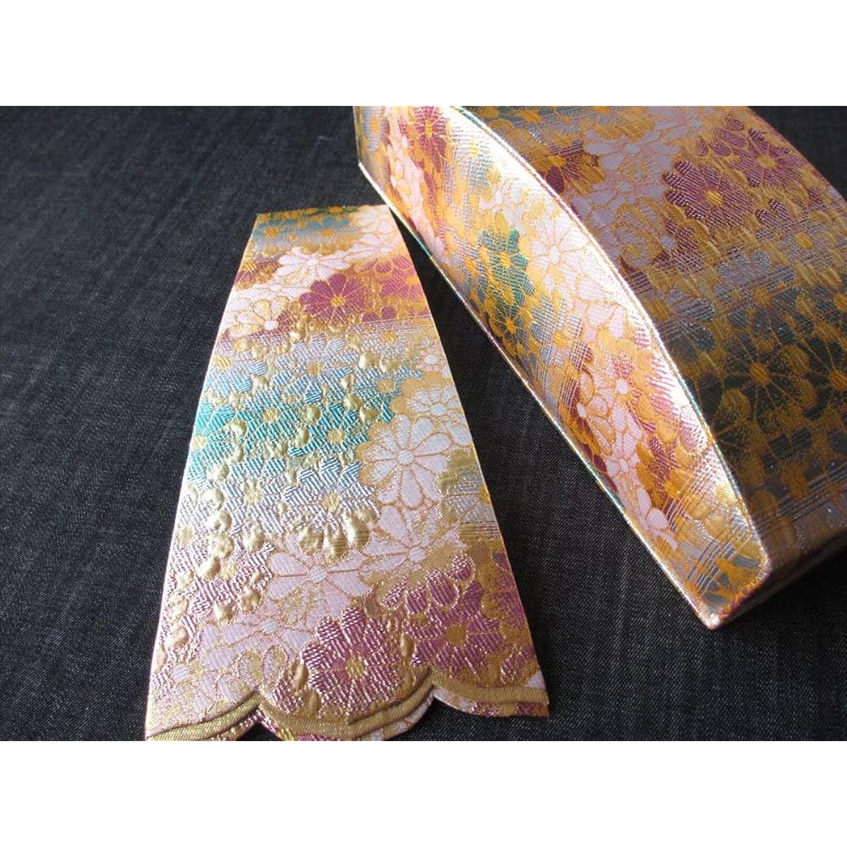 13-string Koto, silk cloth tail trim set, size 3, 053
