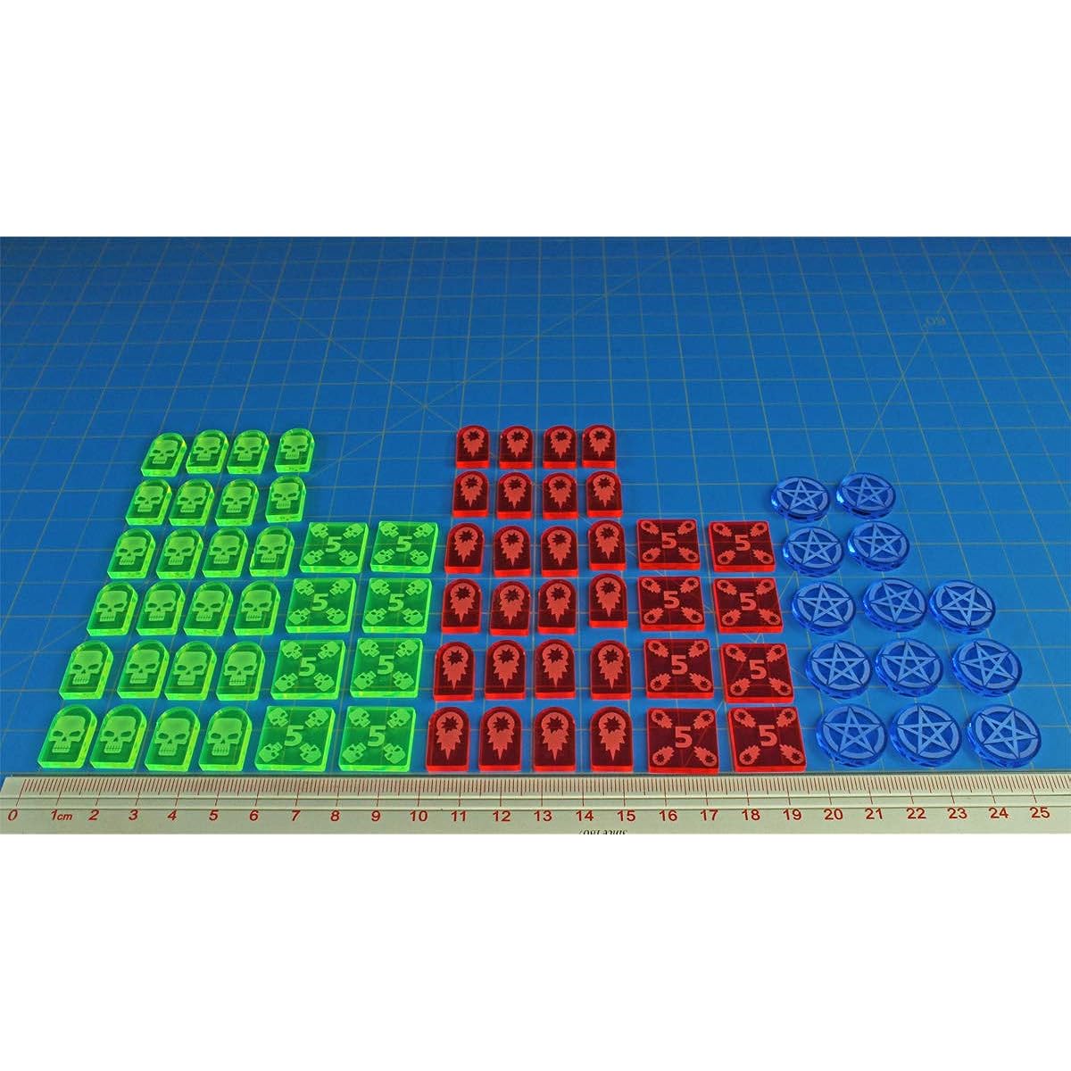 LITKO Game Upgrade Set for Dresden File Card Game, Multicolor (77)