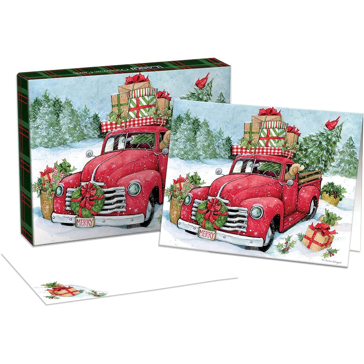LANG Christmas Truck Boxed Christmas Cards (1004897)