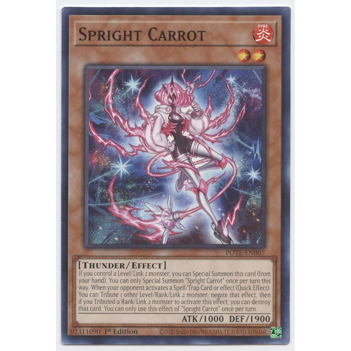 Spright Carrot - POTE-EN007 - Common - 1st Edition