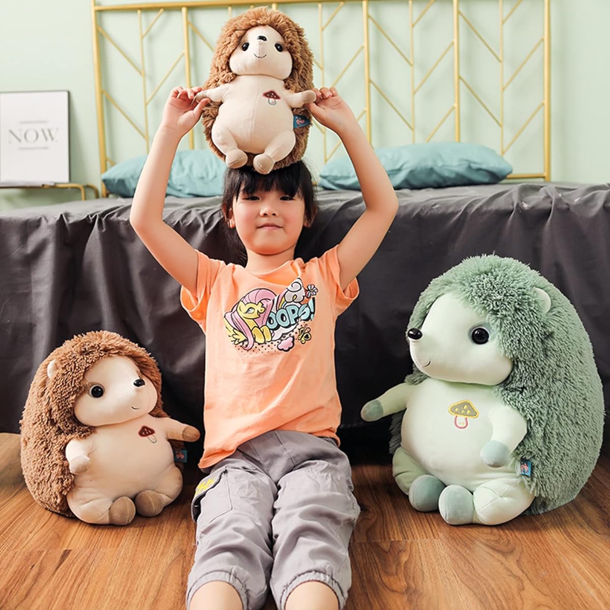 Day, graduation gift, school entrance gift, wedding gift, age 6 and up, stuffed animal, gift for children, boyfriend, 40cm, girlfriend, baby gift, fluffy, birthday, Christmas, present, girl, celebration, gift, bedside, hug pillow, cute, realistic, green