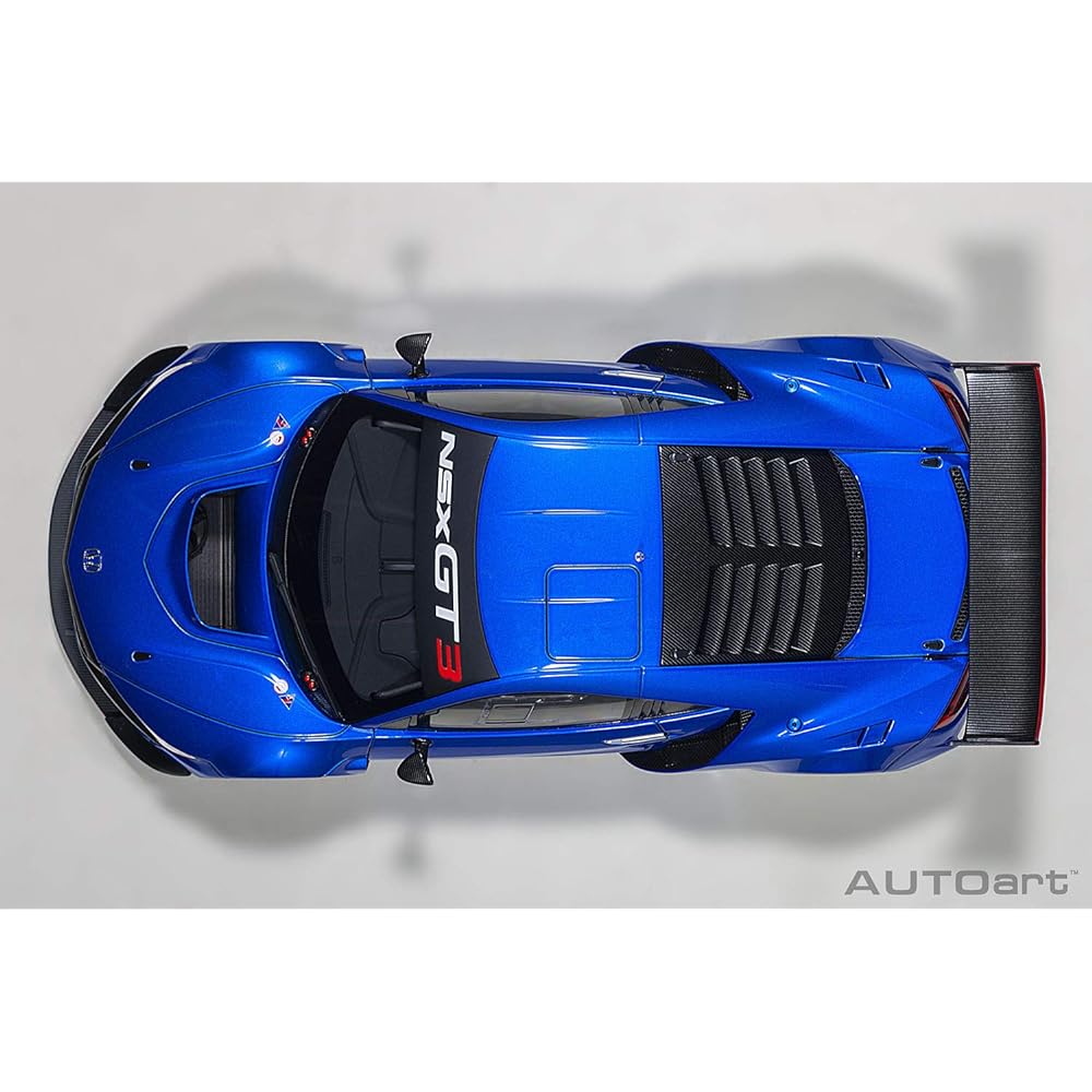 AUTOart 1/18 Honda NSX GT3 2018 Hyper Blue Finished Product 81896