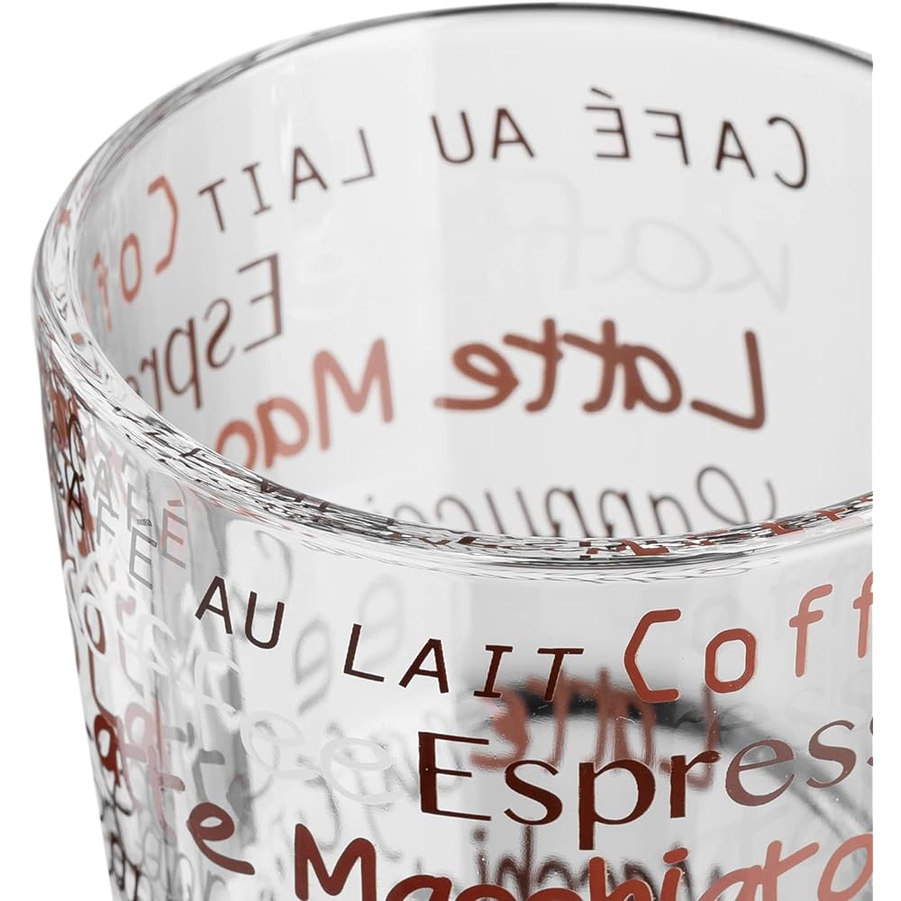 LEONARD Latte Macchiato Cup Set of 6 350ml Senso Café 023997