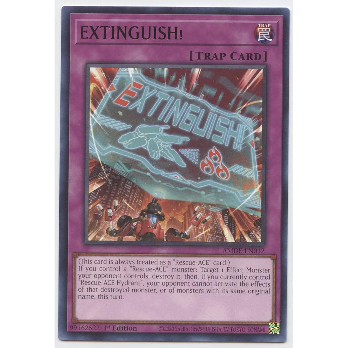 EXTINGUISH! - AMDE-EN012 - Rare - First Edition