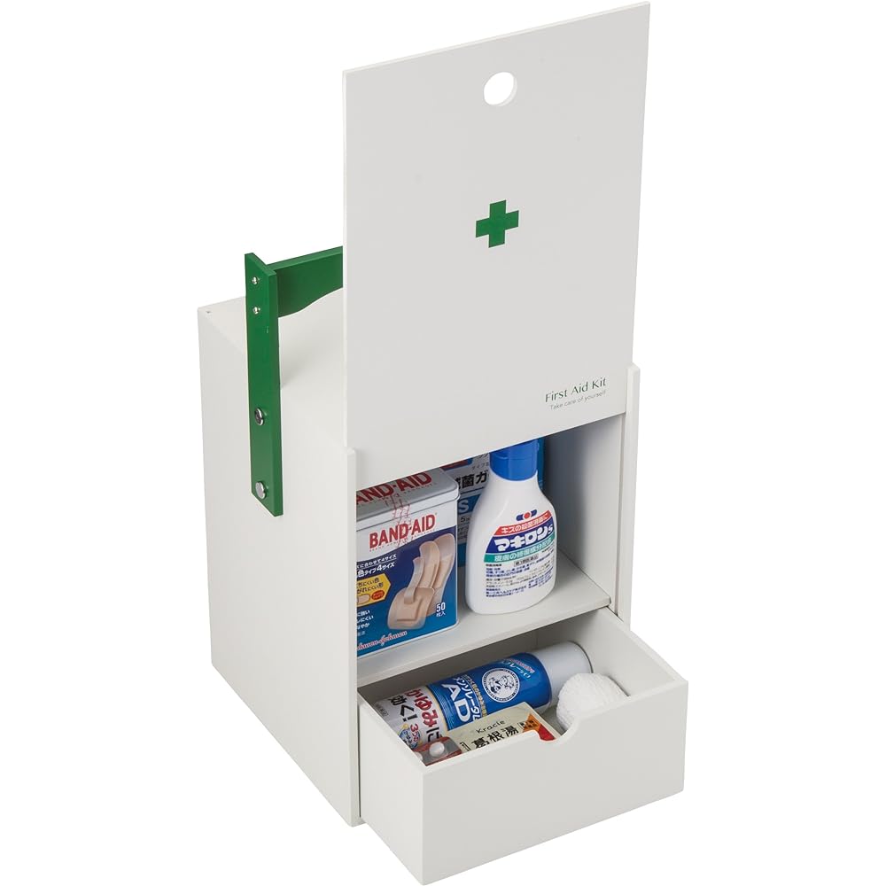 Ishiguro First Aid Kit First Aid Kit Okamochi Type White 60059