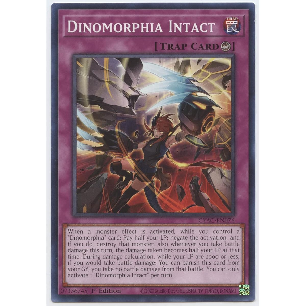 Dynamosphere Intact - CYAC-EN076 - Common - 1st Edition.