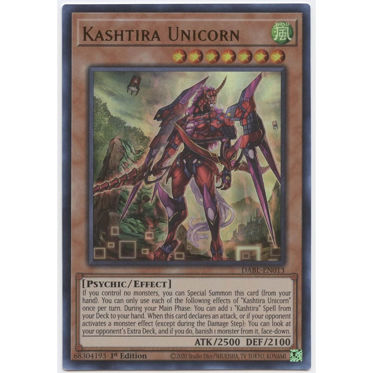 Kashtira Unicorn - DABL-EN013 - Ultra Rare - First Edition