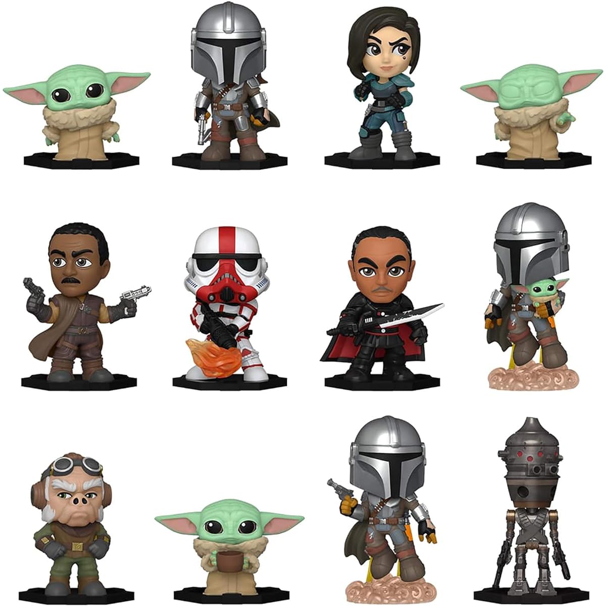 Funko Mystery Mini Mandalorian 12 Pack Set