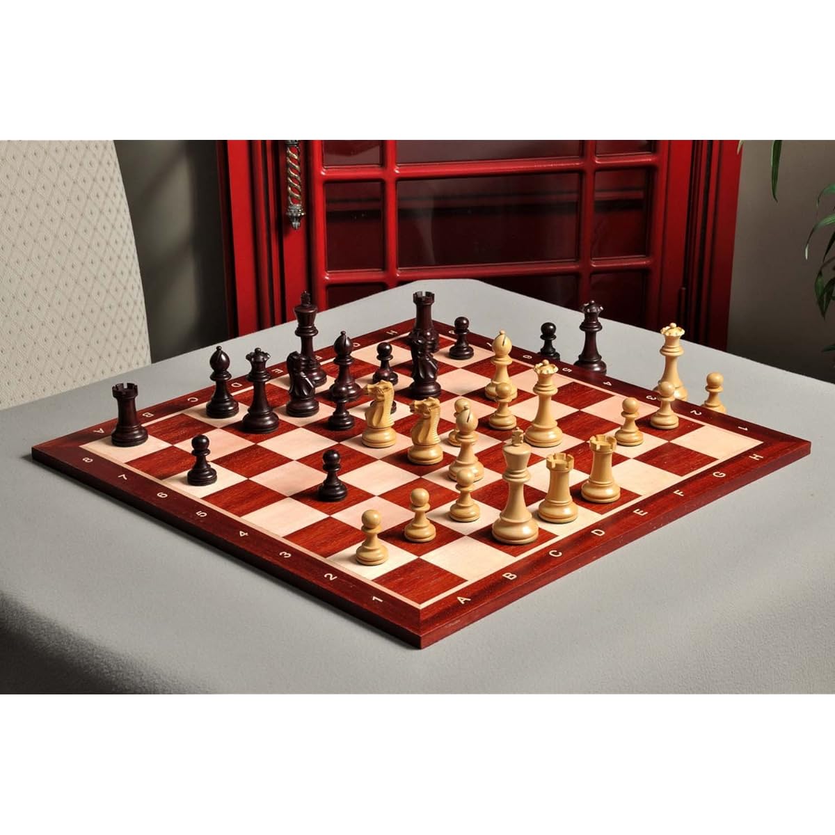 The House of Staunton Grandmaster Chess Set - Pieces Only - 3.25" King Rosewood Guild