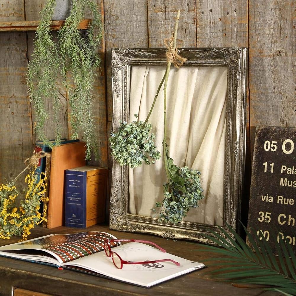 SPICE OF LIFE Picture Frame Antique Style Frame ANCIENT Silver L Size 38 x 48cm SQM810LSV