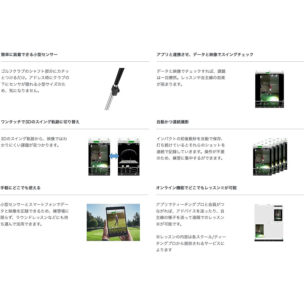 Sony Smart Golf Sensor SSE-GL1 Black