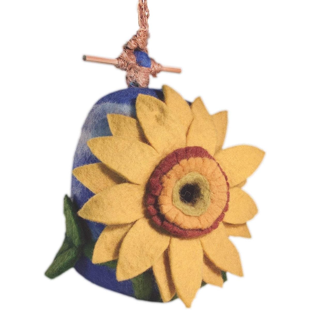 DZI Handmade Designs dzi484063 Sunflower Felt Birdhouse