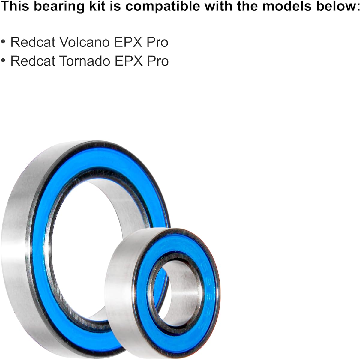 Winter Evening - Redcat 1/10 Volcano EPX Pro & Tornado EPX Pro Bearing Kit (20 Pieces)