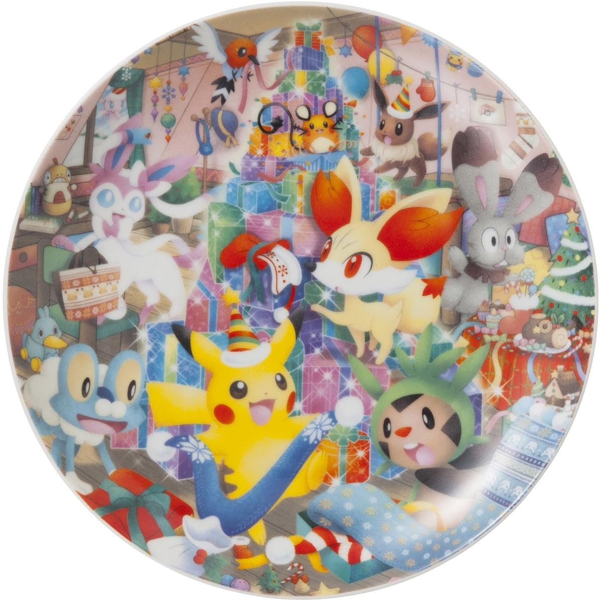Pokemon Center Original Plate Christmas 2013