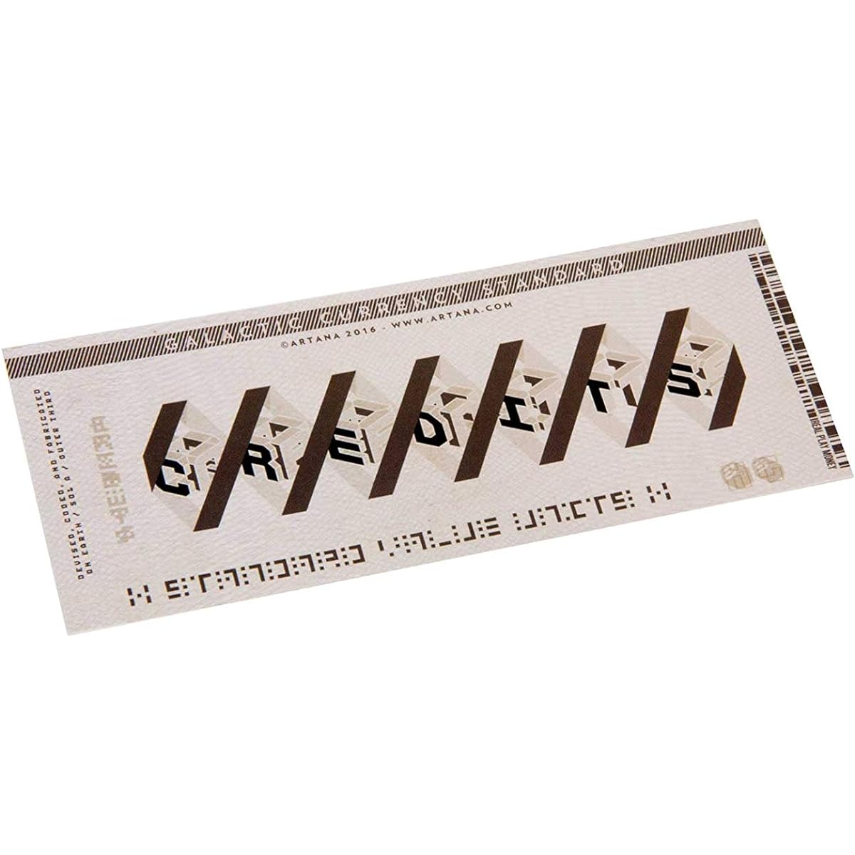 The Broken Token Paper Game Money - Jump into Space