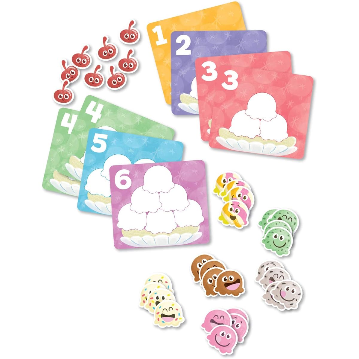 Peaceable Kingdom with A Cherry On Top Counting Game for Kids