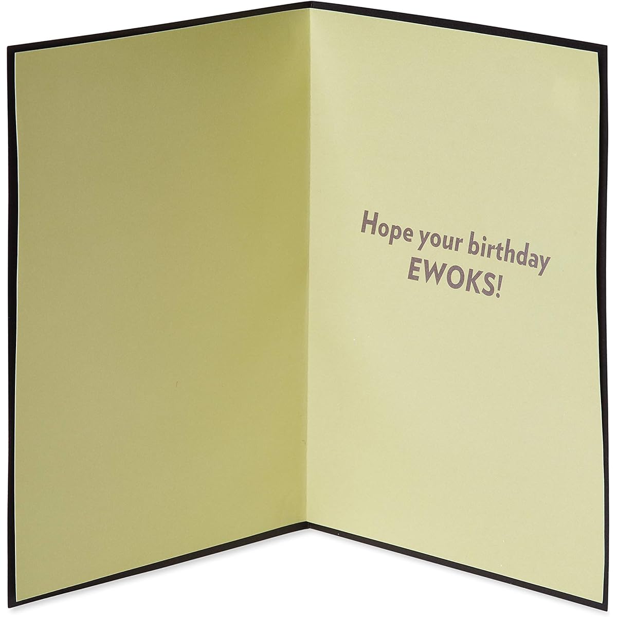 Papyrus Star Wars Birthday Card (Ewoks)