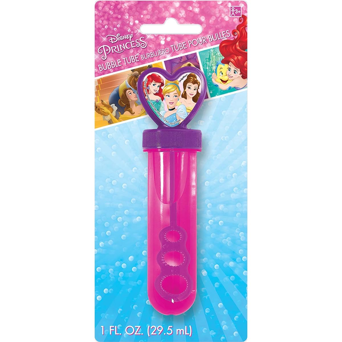 Disney Princess Bubble Tube | 1oz | Pink - 1pc