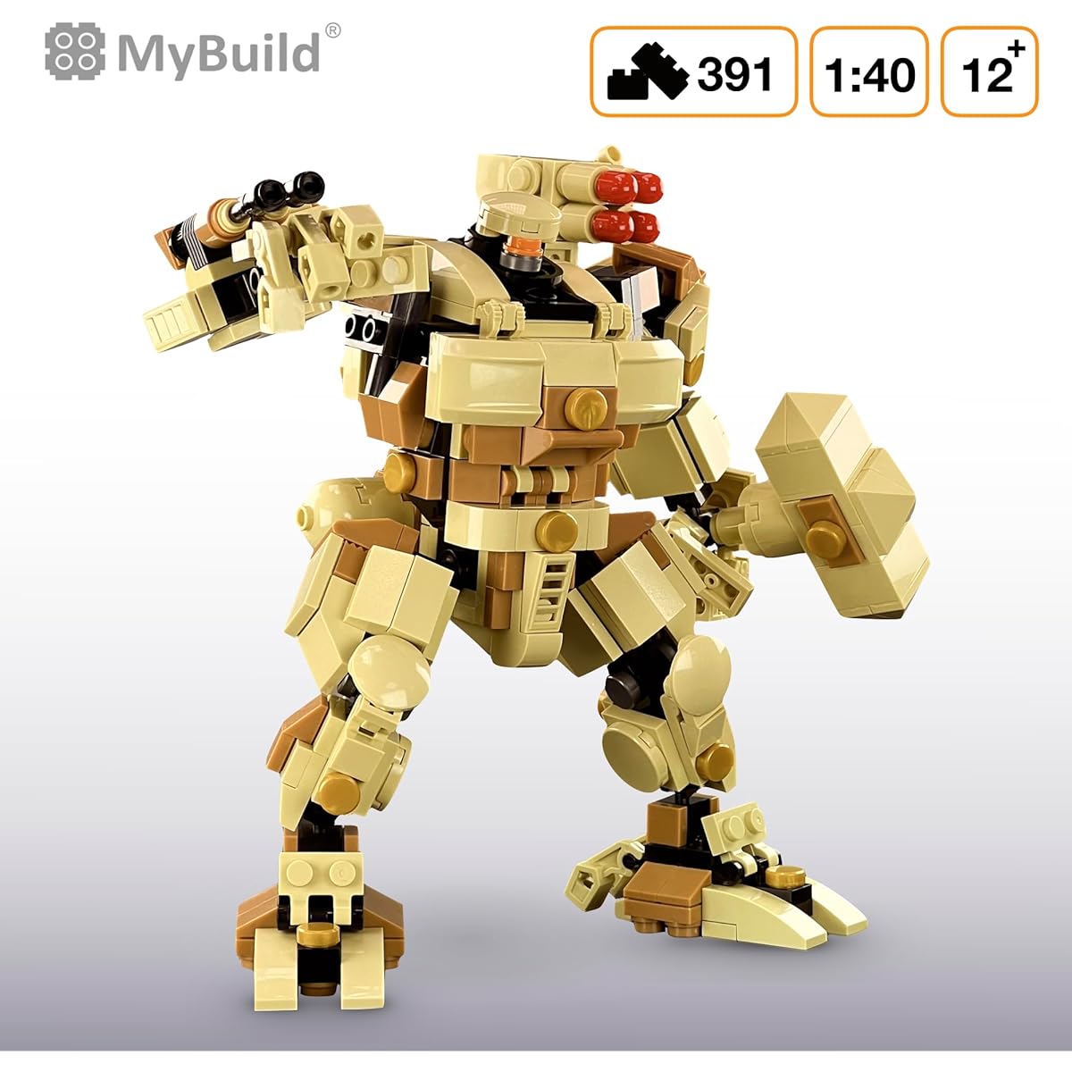 MyBuild 6012 Titan Mecha Frame Robot Block Building Set SF Series Ages 12 and up Compatible with other brands