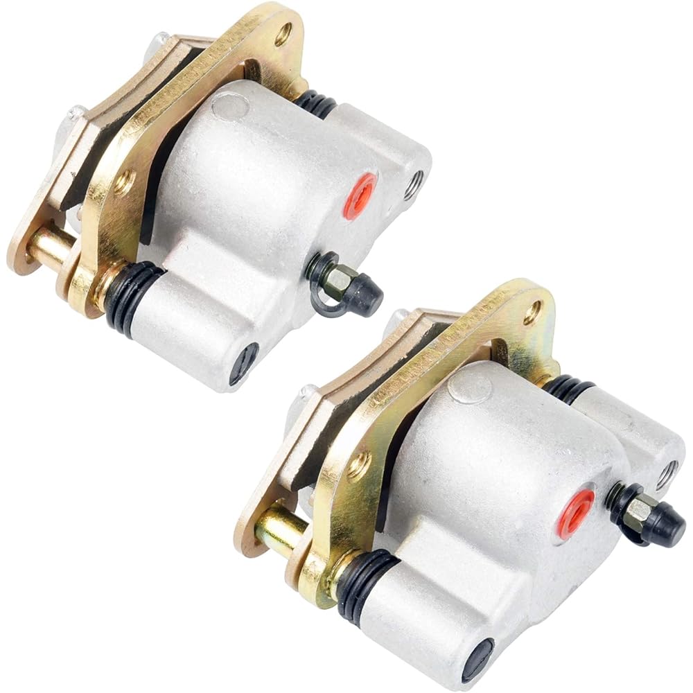 Caltric Front Left and Right Brake Caliper with Pad Compatible with Polaris Xplorer 300 Xpress 300 1996-1999