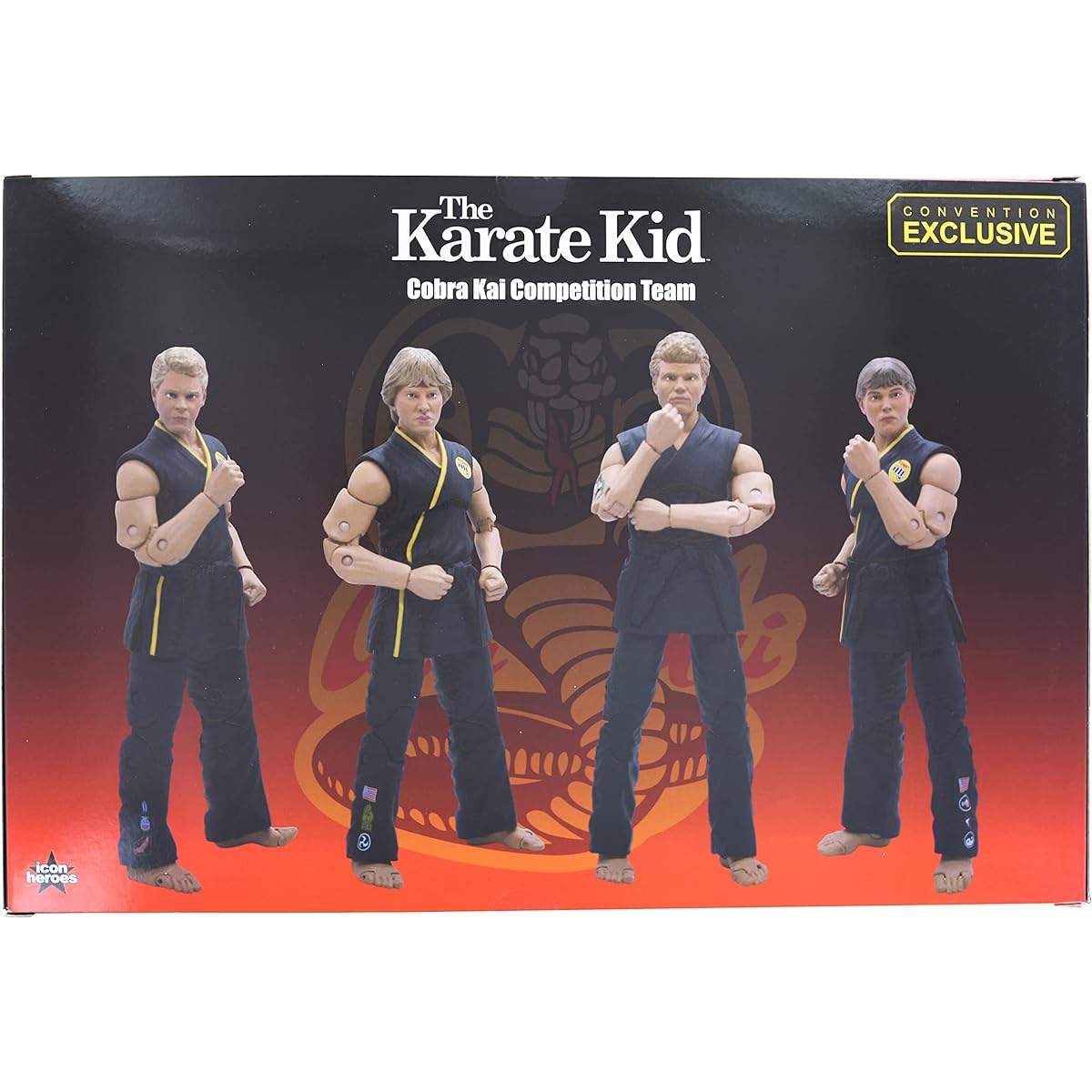 Karate Kid Cobra Kai Competition Team Action Figure Box Set