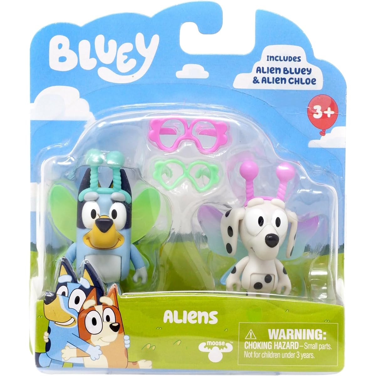 BLUEY S10 Figure Alien Chloe 2 Pack