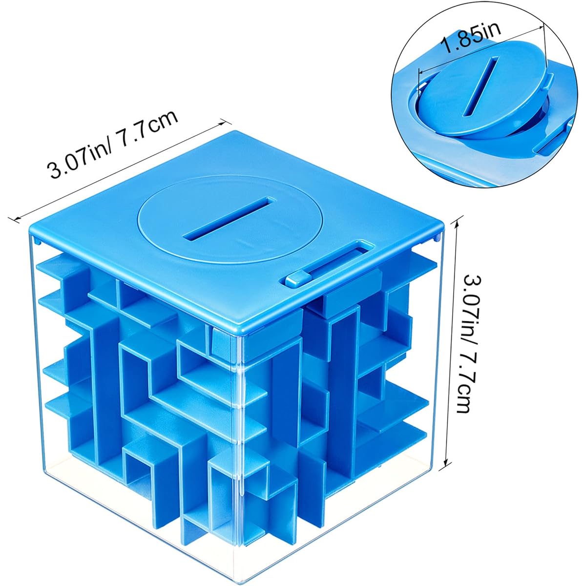 Patelai 4 Pieces Money Maze Puzzle Box, A Fun Unique Way to People You Loved, Great for Valentine's or Christmas