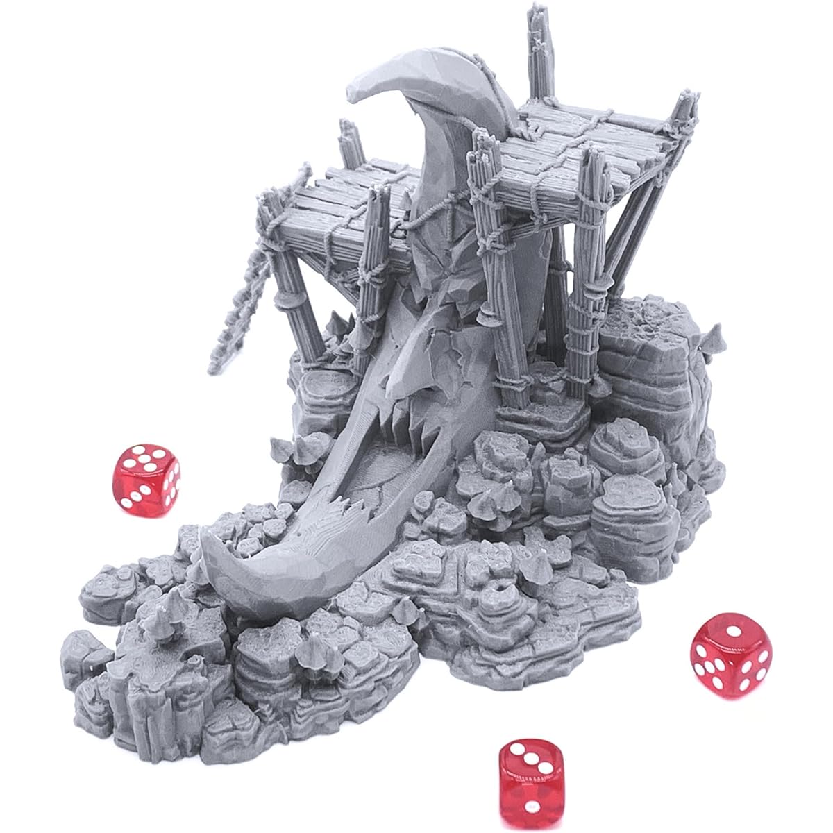Moon Shrine - DND Terrain Compatible with Dungeons and Dragons Warhammer 40K 28mm Miniatures Wargame Tabletop RPG Wargame Landscape