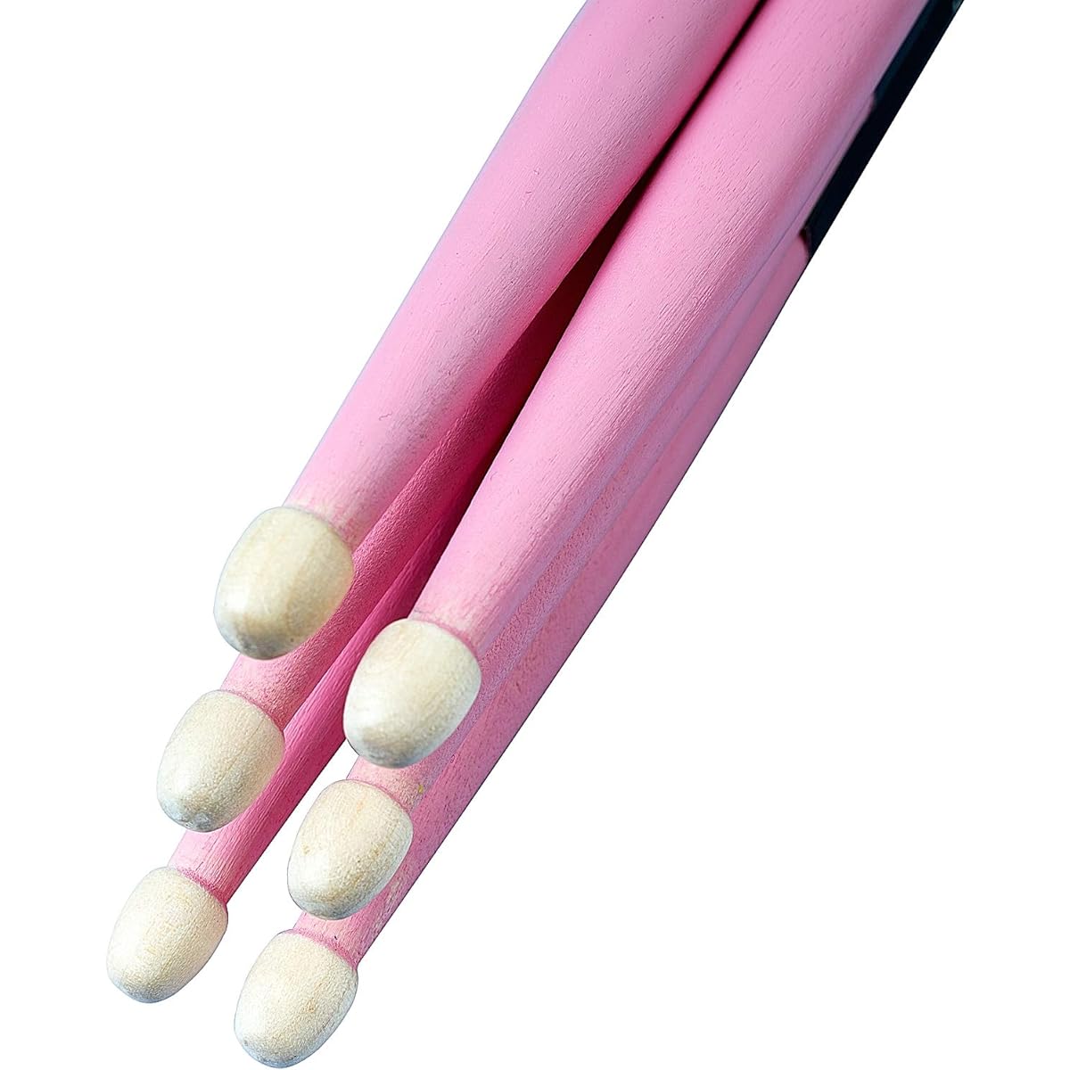 Mulucky 5A Drumsticks Classic Maple Wood Drumsticks with Carry Bag 3 Pairs Pink
