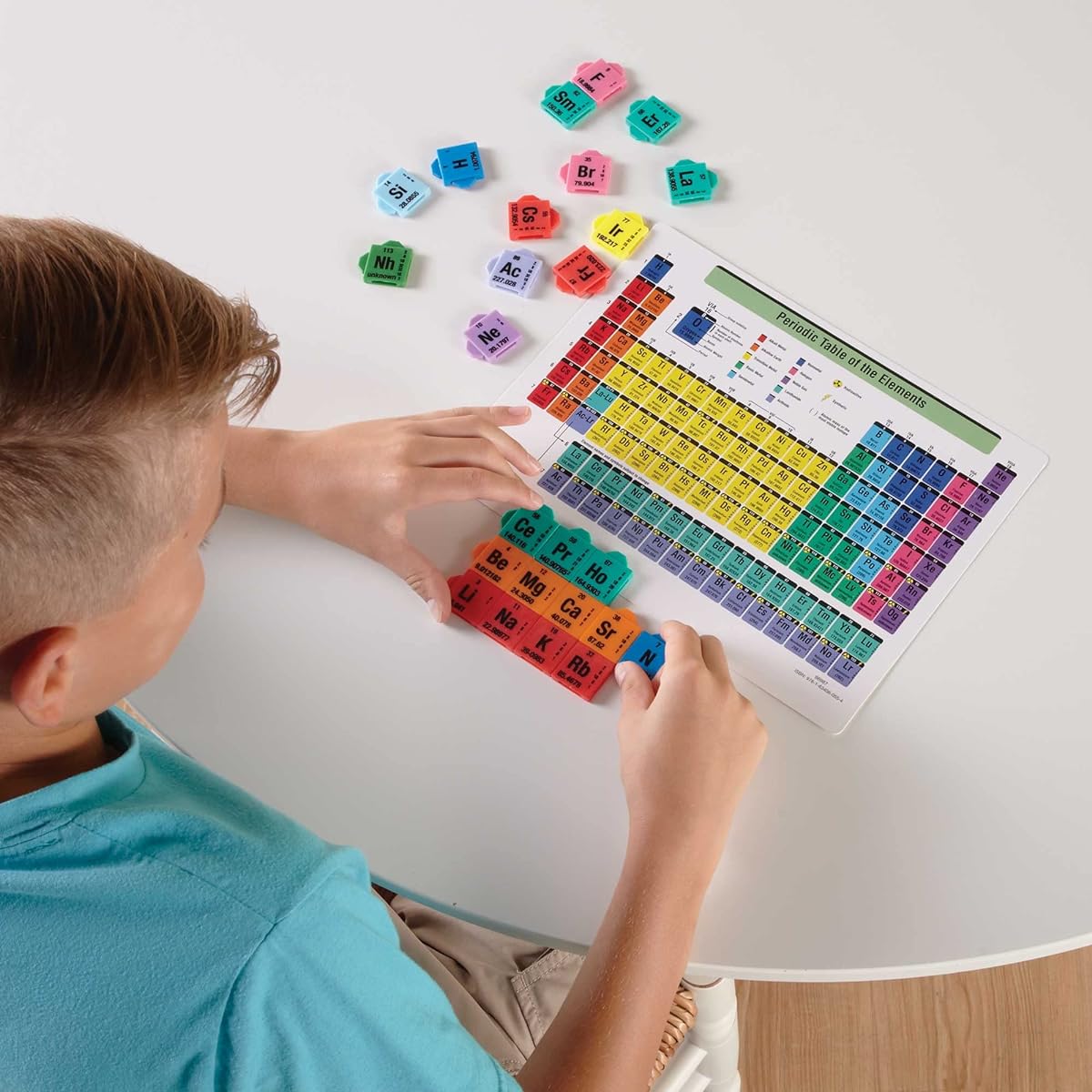 ETA hand2mind Periodic and Chemical Connection Tile Set with New Elements