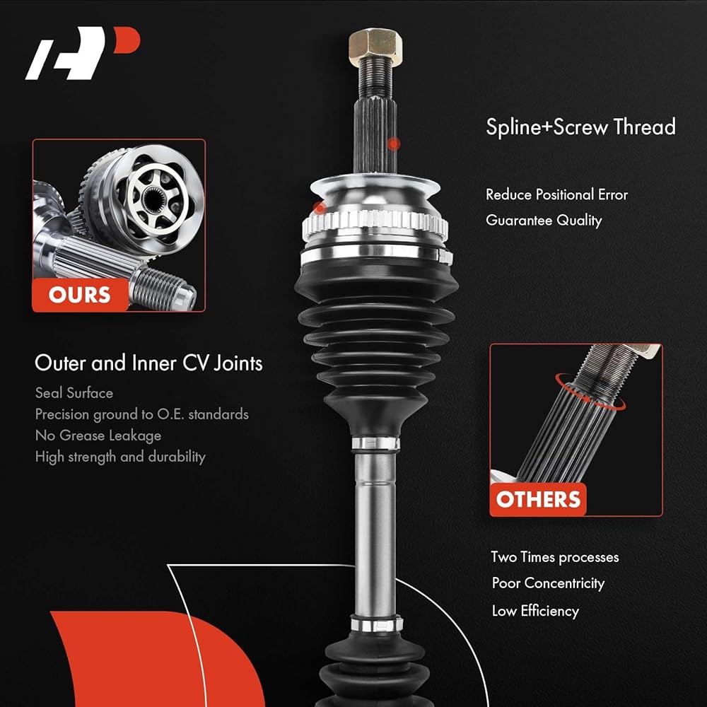 A-Premium CV Axle Shaft Assembly Compatible with Kia Forte 2010 2011 2012 2013 Forte Koup 2010 Forte5 2012 2013 Front Left Driver Side Replacement # 495011M310