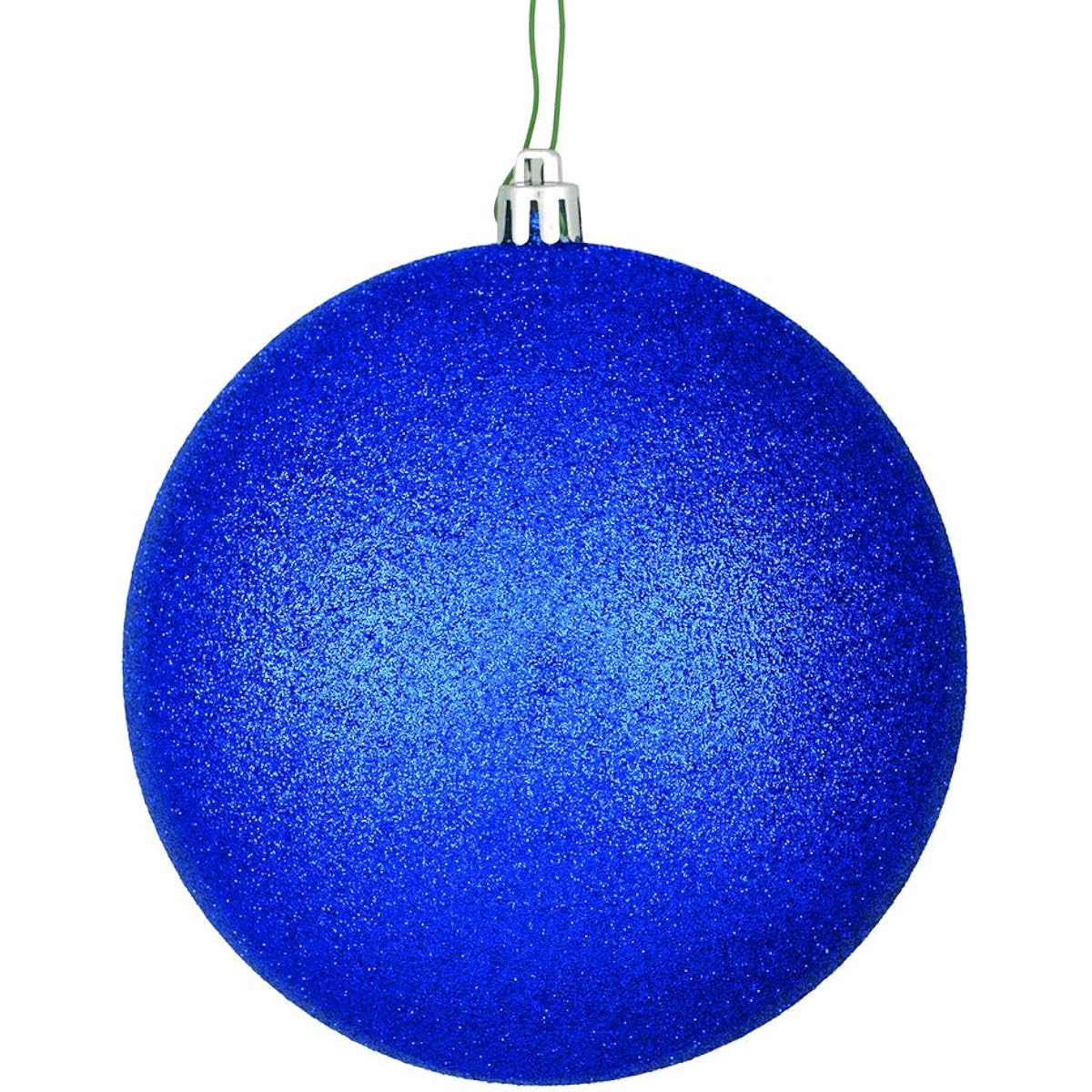 Vickerman 2.75" Midnight Blue Glitter Ball Ornaments - 12 ornaments per pack.