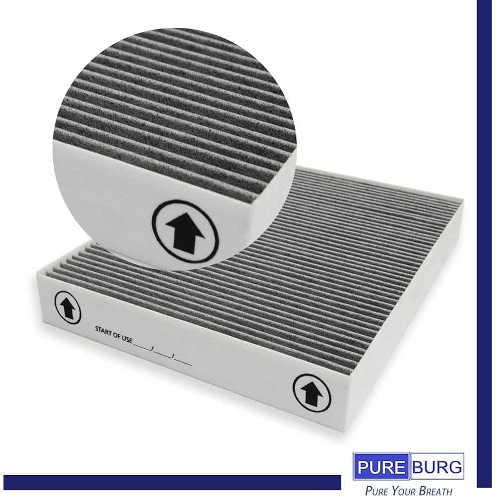 PUREBURG Replacement HEPA+Activated Carbon 2-in-1 Filter Compatible with Stadler Form Compatible with Roger Little Air Purifier