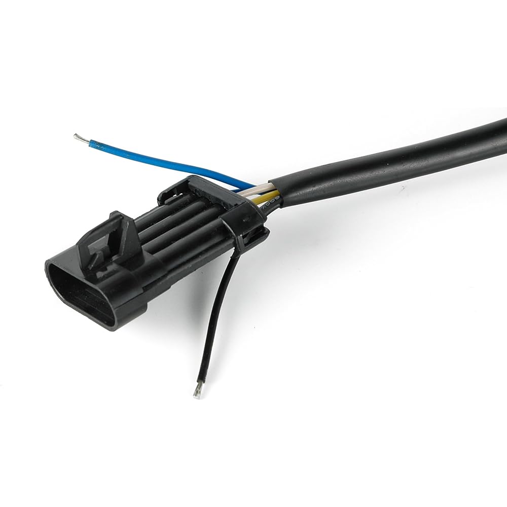 Moto Onfire 5-3/4" 7" LED Headlight Wire Harness Headlamp Adapter for Harley-Davidson Daymaker P/N #69200897 2014 2015 2016